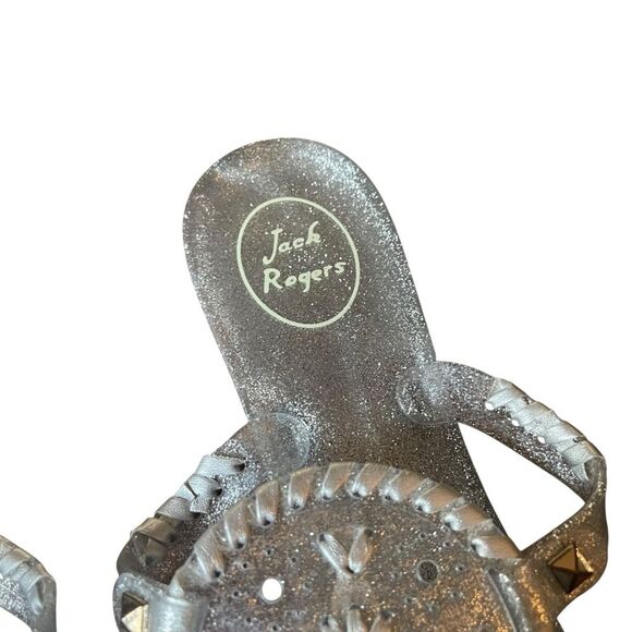 Jack Rogers	Women's Sparkle Georgica Jelly Sandals - Picture 3 of 6